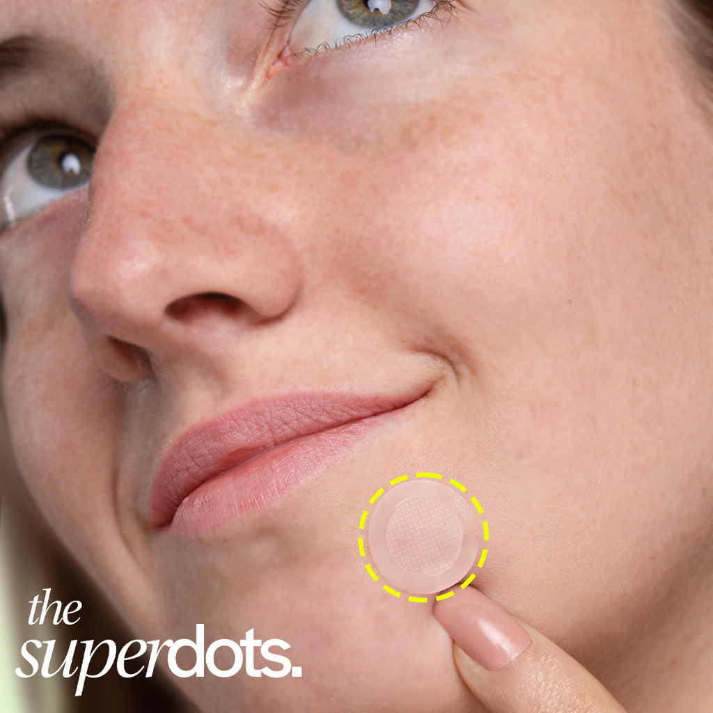 THE SUPERDOTS. SUPERCHARGED CLARIFYING SPOT PATCH 6PK