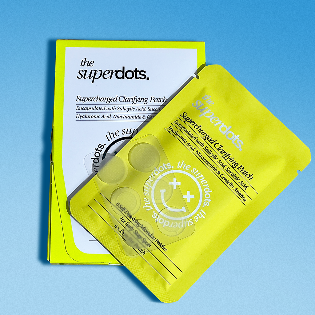 THE SUPERDOTS. SUPERCHARGED CLARIFYING SPOT PATCH 6PK