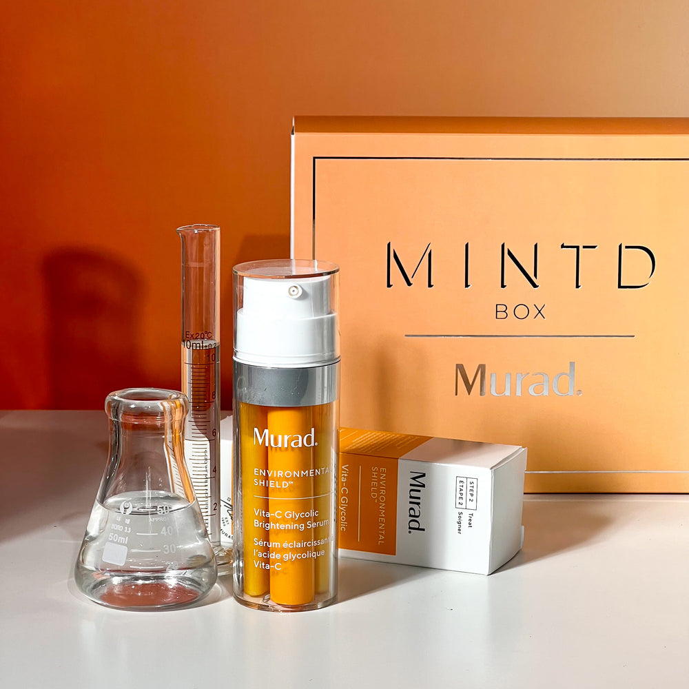 Murad VITC Glycolic Brightening Serum MINTD Box