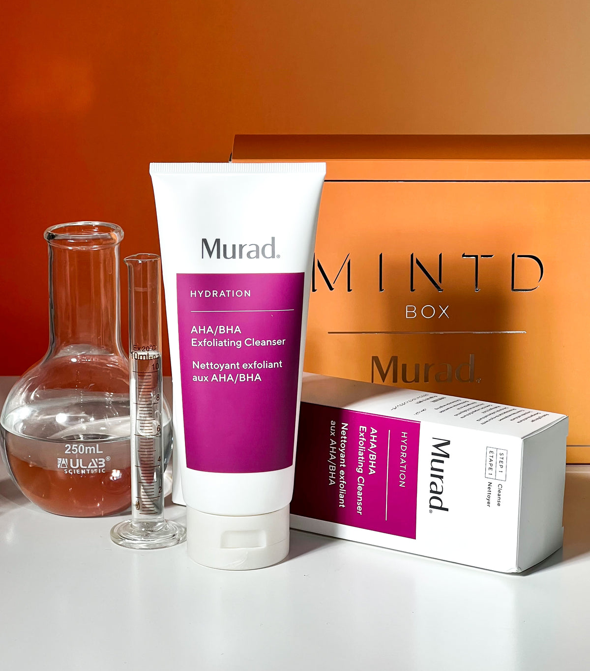 Murad AHA/BHA Exfoliating Cleanser | MINTD Box