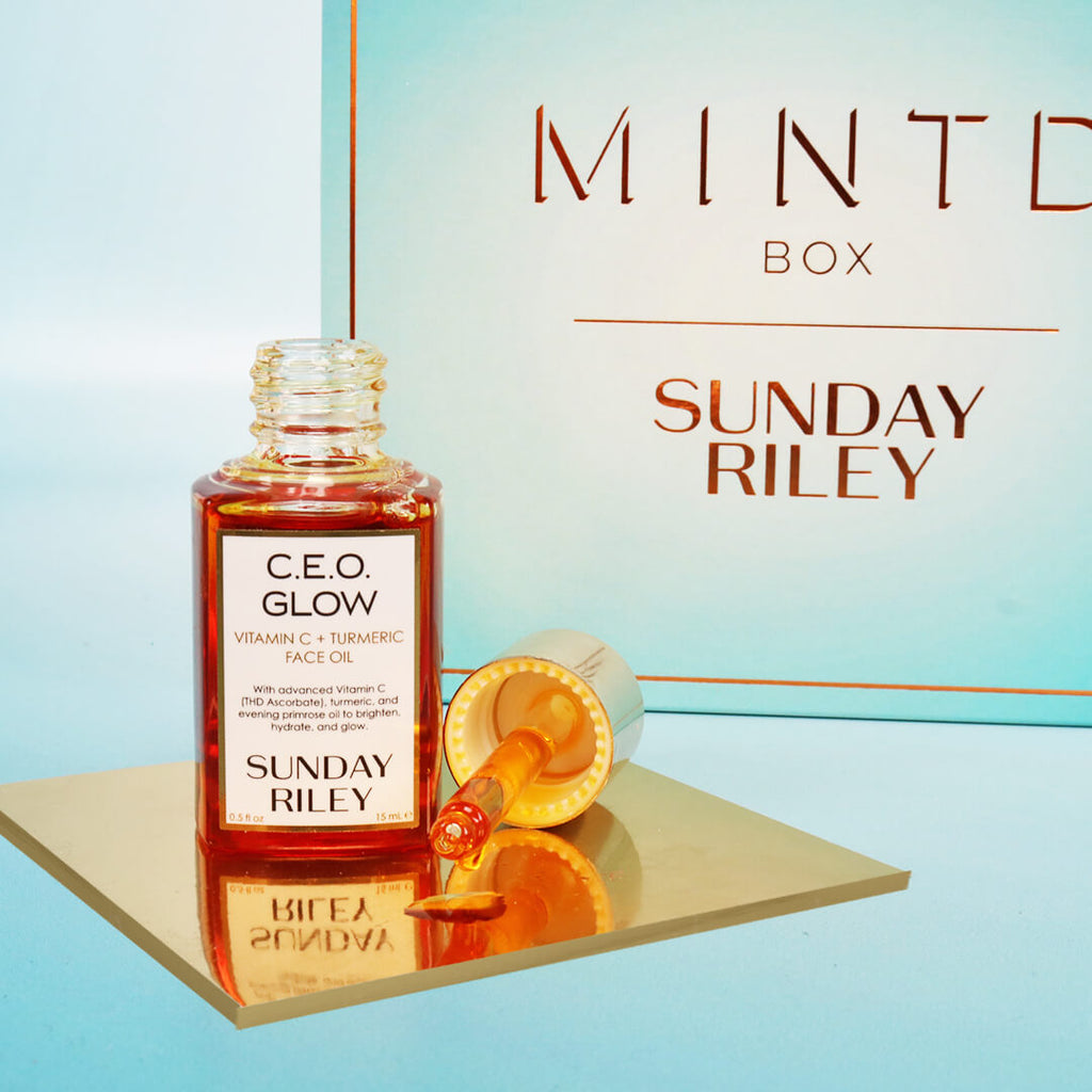 MINTD Box Presents Sunday Riley - C.E.O. Turmeric & Vitamin C Face Oil (Super Deluxe Size)